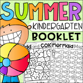 End of Year Kindergarten Booklet - Summer Themed Worksheets