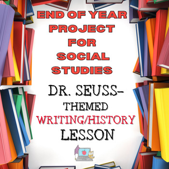 Preview of End of Year Lesson for Middle Grade Social Studies~ Review Project ~ No Prep!~