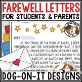 End of Year Letter from Teacher to Students and Parents