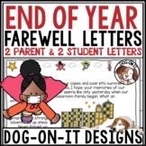 End of Year Letter from Teacher to Students and Parents Su