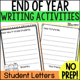 End of Year Letters for Kindergarten First Second Grade