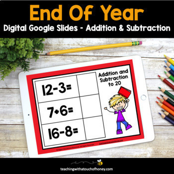 Preview of End of Year Math Activities | Basic Math Facts | Addition and Subtraction