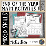End of Year Math Activities Packet 1