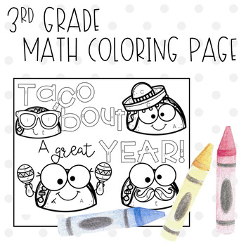 Taco Coloring Page Worksheets Amp Teaching Resources Tpt