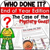 End of Year Math Crack the Code | Who Dunnit 2nd Grade End