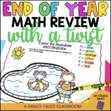 End of Year Math Review with a Twist {1st Grade}