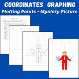 End of Year Math Teacher's Day Coordinate Graphing Ordered