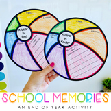End of Year Memories Activity - End of Year Activities - C