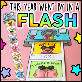 Preview of End of Year Memories Craft and Bulletin Board | This Year Went by In A FLASH