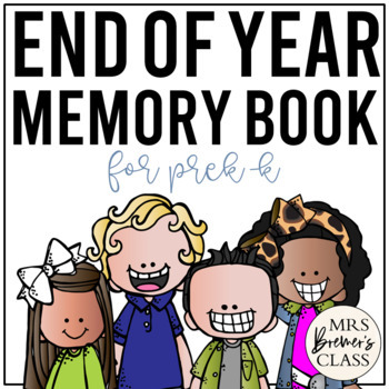 Preview of End of Year Memory Book