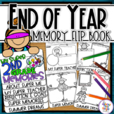 End of Year Memory Book 2nd Grade - Super Learners writing