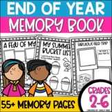 End of Year Memory Book | 3rd 4th 5th Grade Memory Book