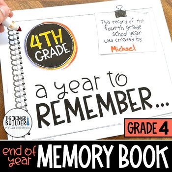 End of the Year Memory Book by Magically Teacher Made