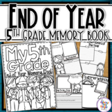 End of Year Memory Book - 5th Grade writing and craft activity