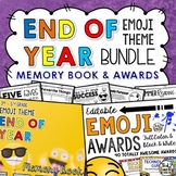 End of Year Memory Book AND Awards Bundle EMOJI THEME