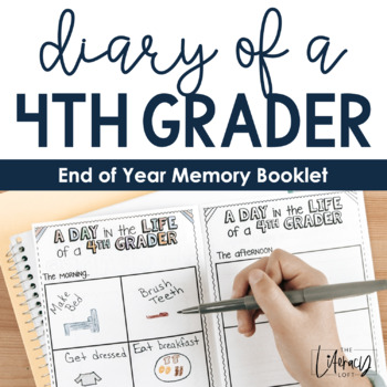 Preview of End of Year Memory Book Activities (4th Grade)