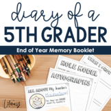 End of Year Memory Book Activities (5th Grade)