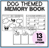 End of Year Memory Book Activities!! DOG THEMED