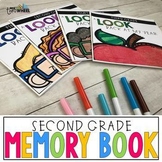 2nd Grade End of Year Memory Book: Reflection Sheets & Goa