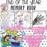 End of Year Memory Book & Craftivity