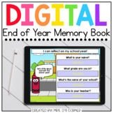 End of Year Memory Book Digital Activity | Distance Learning