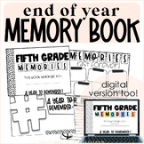 End of Year Memory Book - Digital Memory Book - End of Yea