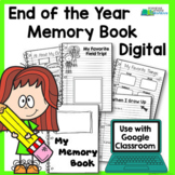 End of Year Memory Book - Digital Version Distance Learning