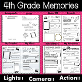 End of Year Memory Book: Fourth Grade