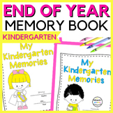End of Year Memory Book Last Week of School Activities Kin