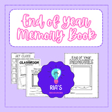 Adaptive End of Year Memory Book | 30+ PAGES OF READY-TO-P