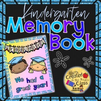 Preview of End of Year Memory Book Kindergarten