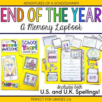 End of the Year Memory Book by Magically Teacher Made