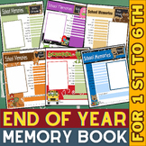 End of Year Memory Book | Last Days of School - End of Yea