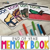 End of the Year Memory Book Activities: Student Reflection