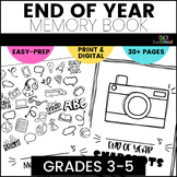 End of Year Memory Book - Print and DIGITAL