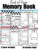 End of Year Memory Book + EOY Activity + Printable Pages