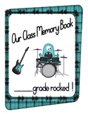 End of Year Memory Book- "This Year Rocked" Theme