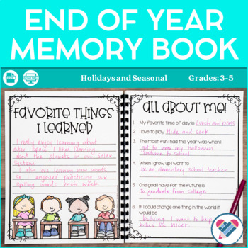Teacher Yearbook- A Memory Book for Teachers