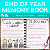 End of Year Memory Book and Yearbook Pages PRINT AND DIGITAL