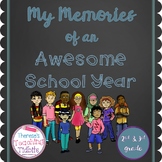 End of Year Memory Book for 2nd and 3rd Grade