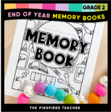 End of Year Memory Book  Last Day of School Activity Color