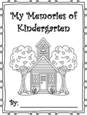 End of Year Memory Books - Prek - 2nd grade