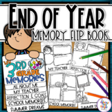 End of Year Memory Flip Book - 3rd Grade writing and craft