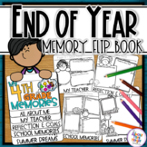 End of Year Memory Flip Book - 4th Grade writing and craft