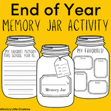 End of Year Memory Jar Activity