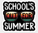 School's Out for Summer Mini Book (foldable end-of-year activity)