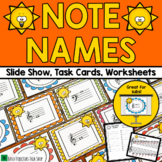 Music Theory Activities: Note Name Game