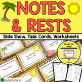 Music Activities: Notes and Rests Music Game