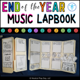 End of Year Music Class Memory Book Lapbook Craft  Music G