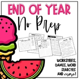 End of Year NO PREP